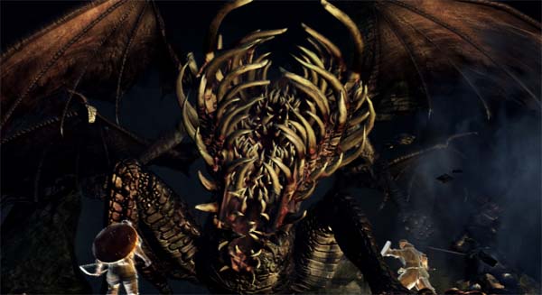 Dark Souls Gaping Dragon