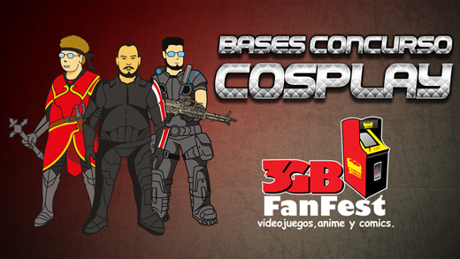 Convocatoria: Concurso de Cosplay Fan Fest 3GB