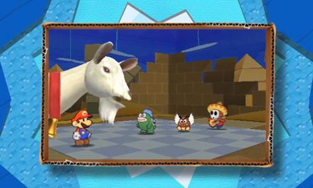 El nuevo Paper Mario: Sticker Star tendrá todo el poder de las cabras