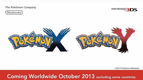 Nuevos Pokémon X & Y para octubre del 2013