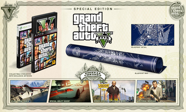 Rockstar Games te ofrece la posibilidad de gastar tu dinero en un par de ediciones especiales de Grand Theft Auto V