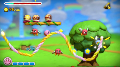 Kirby ha caído bajo la maldición del arcoiris