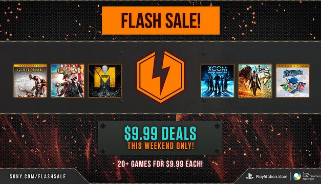 Nueva Venta Flash en la PlayStation Store, 19 juegos a $10 USD cada uno