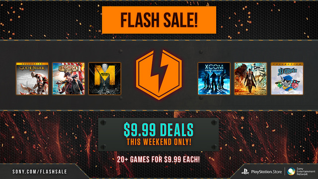 Nueva Venta Flash en la PlayStation Store, 19 juegos a $10 USD cada uno