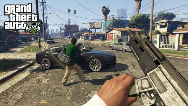 Experimenta toda la locura de Grand Theft Auto V en primera persona
