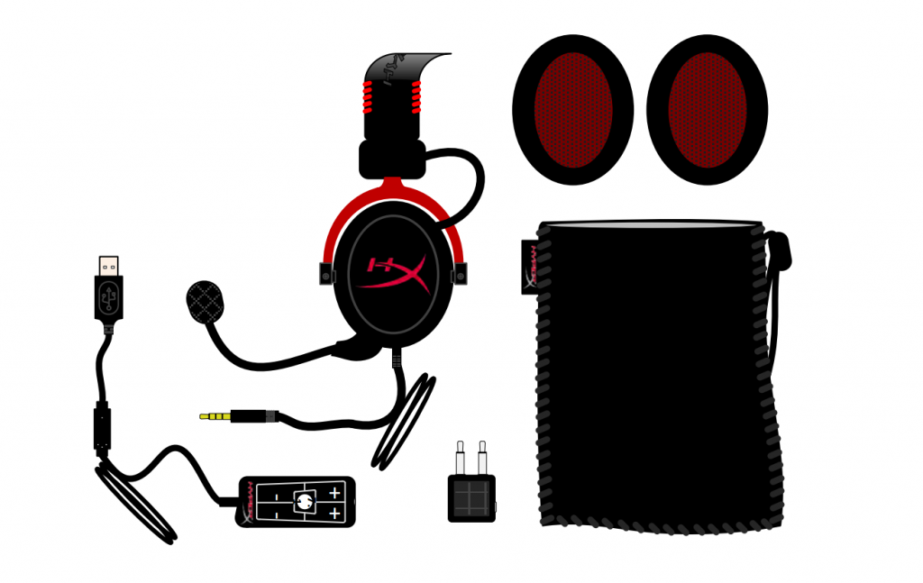 HyperXCloud II Paquete