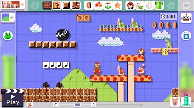 Mario Maker llegará en septiembre   
