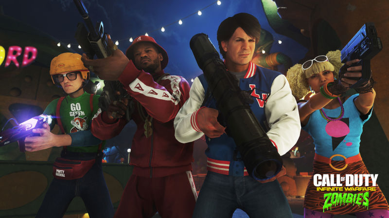 David Hasselhoff y los Zombies invaden Spaceland en Call of Duty: Infinite Warfare