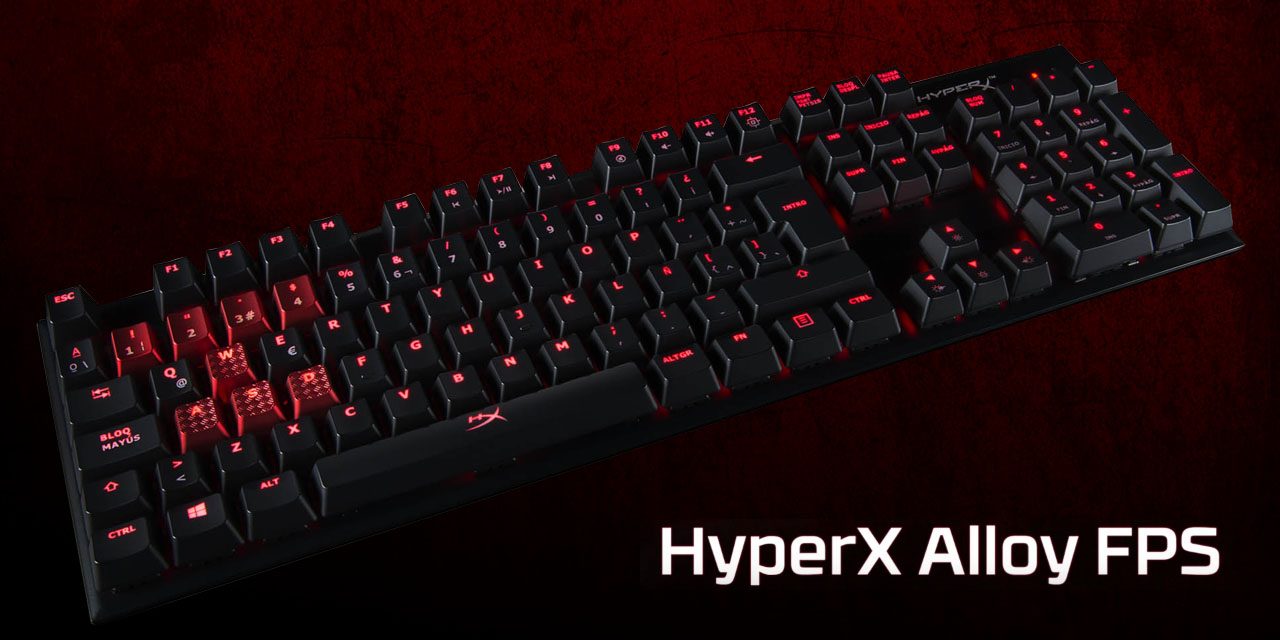 HyperX presenta su nuevo teclado: Alloy FPS