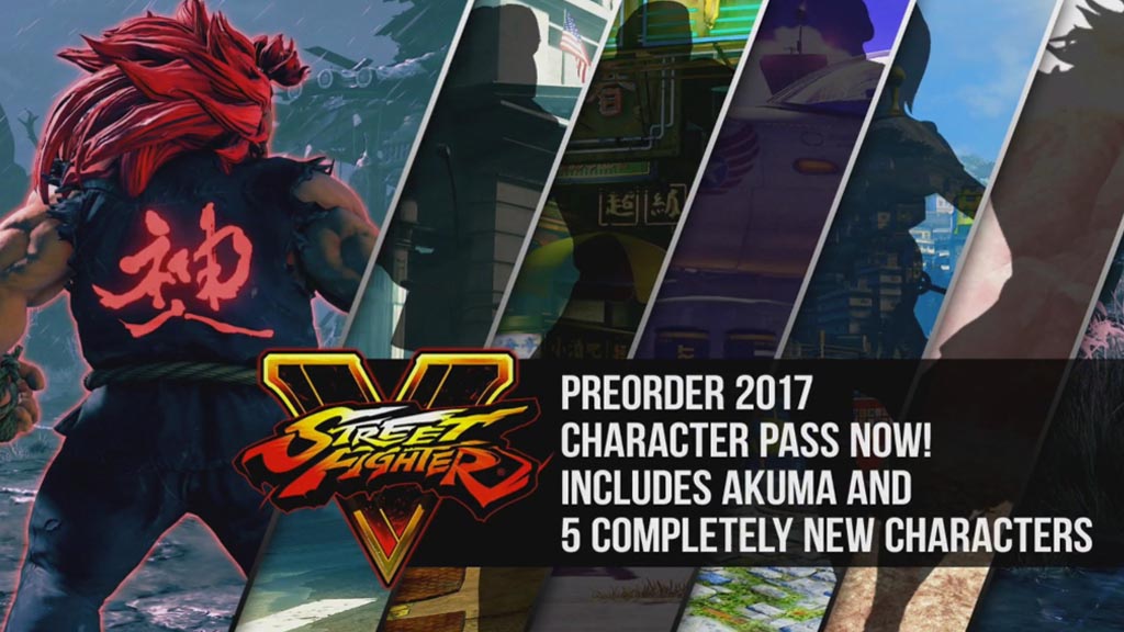 Akuma –y otros 5 nuevos personajes– llegarán a SFV