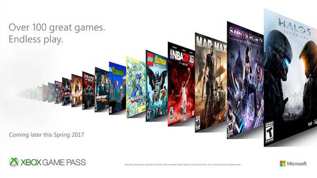 Microsoft anuncia Xbox Game Pass, un servicio que te dará acceso a una librería instantánea de juegos