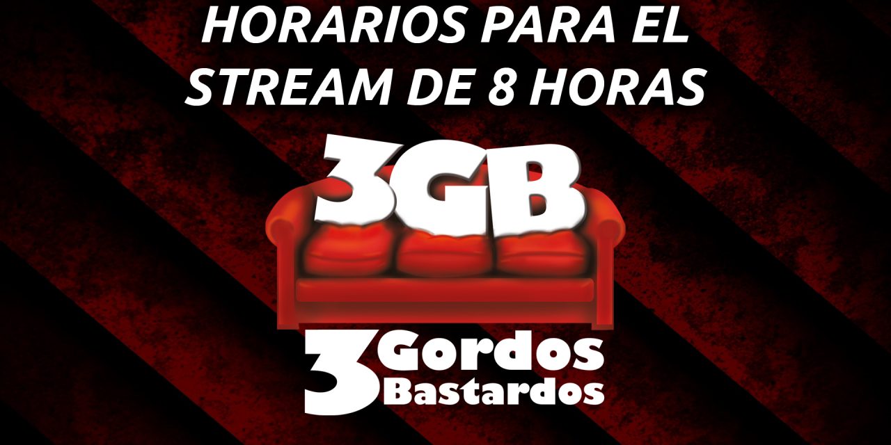 Horarios para el Stream Especial de 8 horas