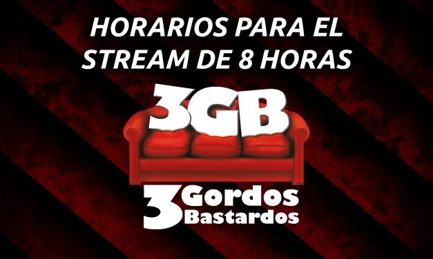 Horarios para el Stream Especial de 8 horas