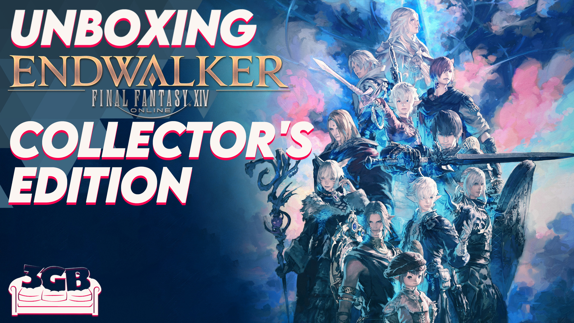 Unboxing Final Fantasy XIV: Endwalker Collector’s Edition
