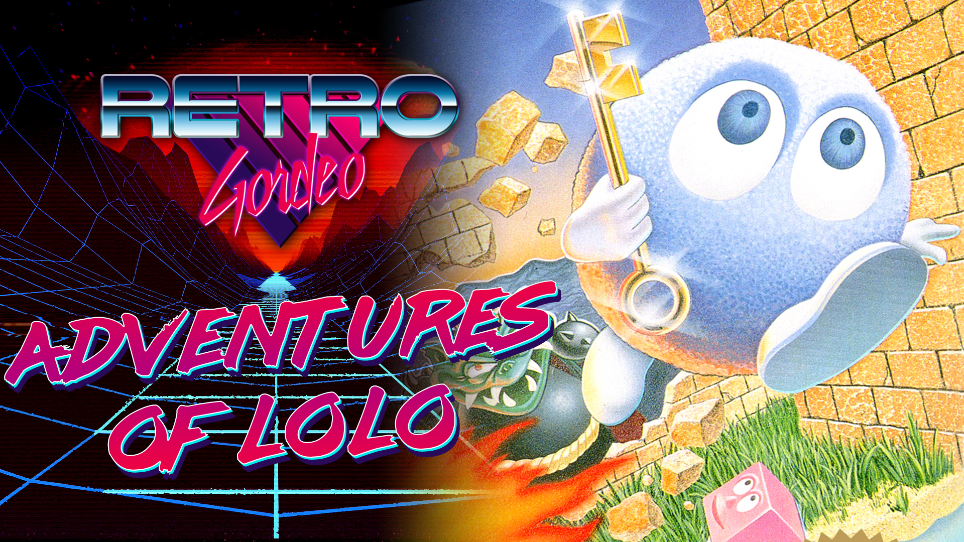 Reseña Adventures of Lolo, Retro Gordeo