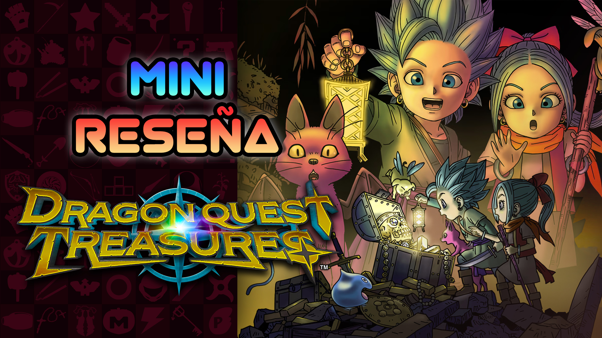 Mini Reseña Dragon Quest Treasures – Brilla, pero no es oro