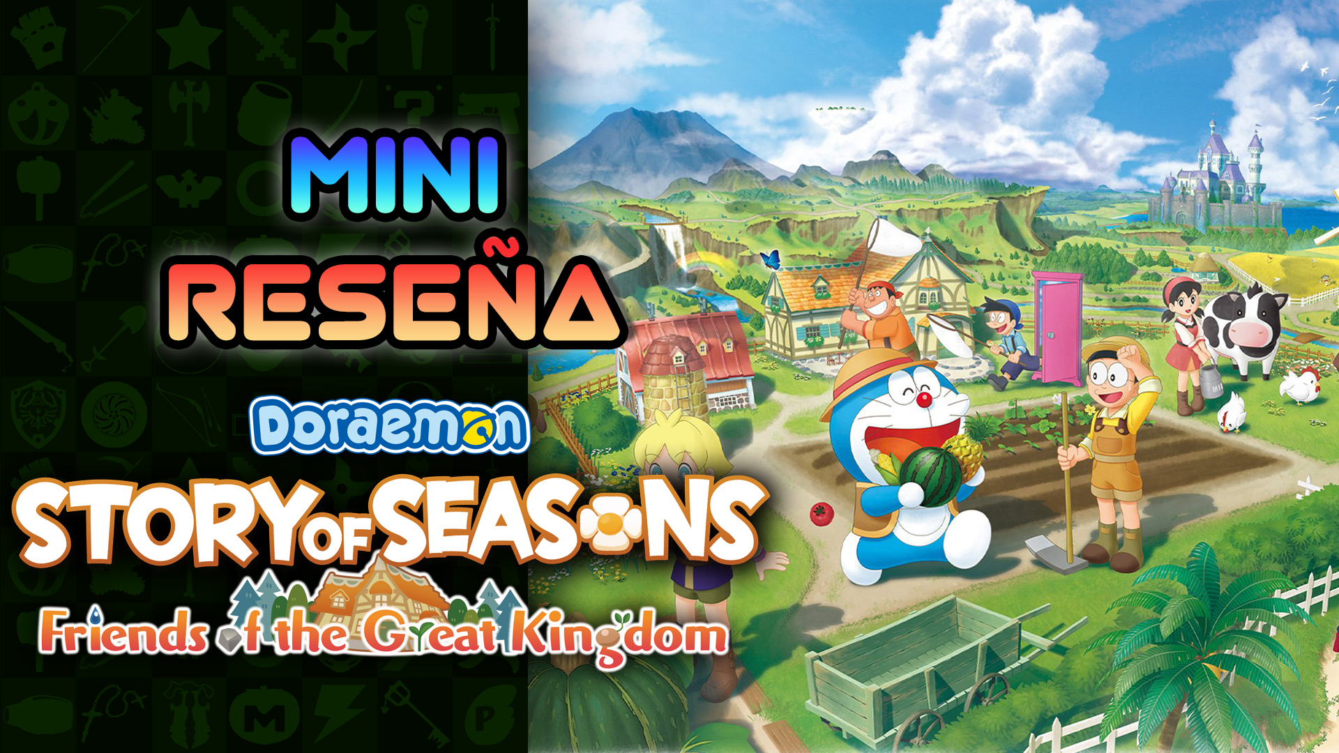 Mini Reseña Doraemon Story of Seasons: Friends of the Great Kingdom – Más ensalada de lo mismo | 3GB