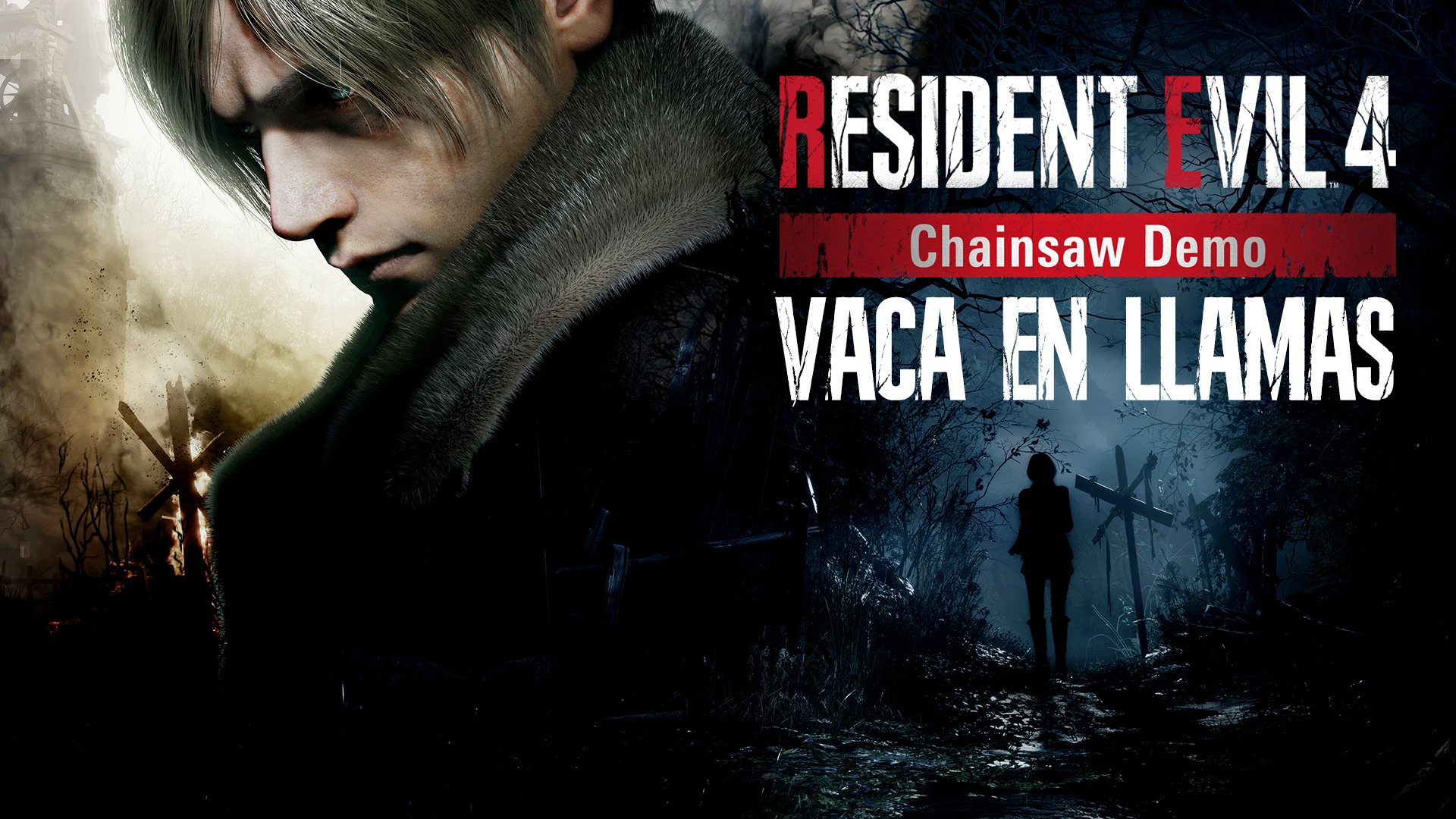 Jugando el Chainsaw Demo de Resident Evil 4 – Vaca en Llamas