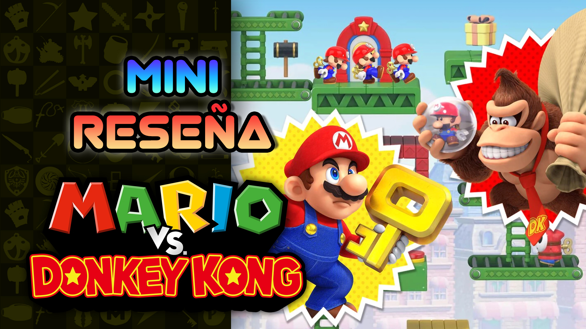 Mini Reseña Mario vs. Donkey Kong – La rivalidad llevada a Puzzles