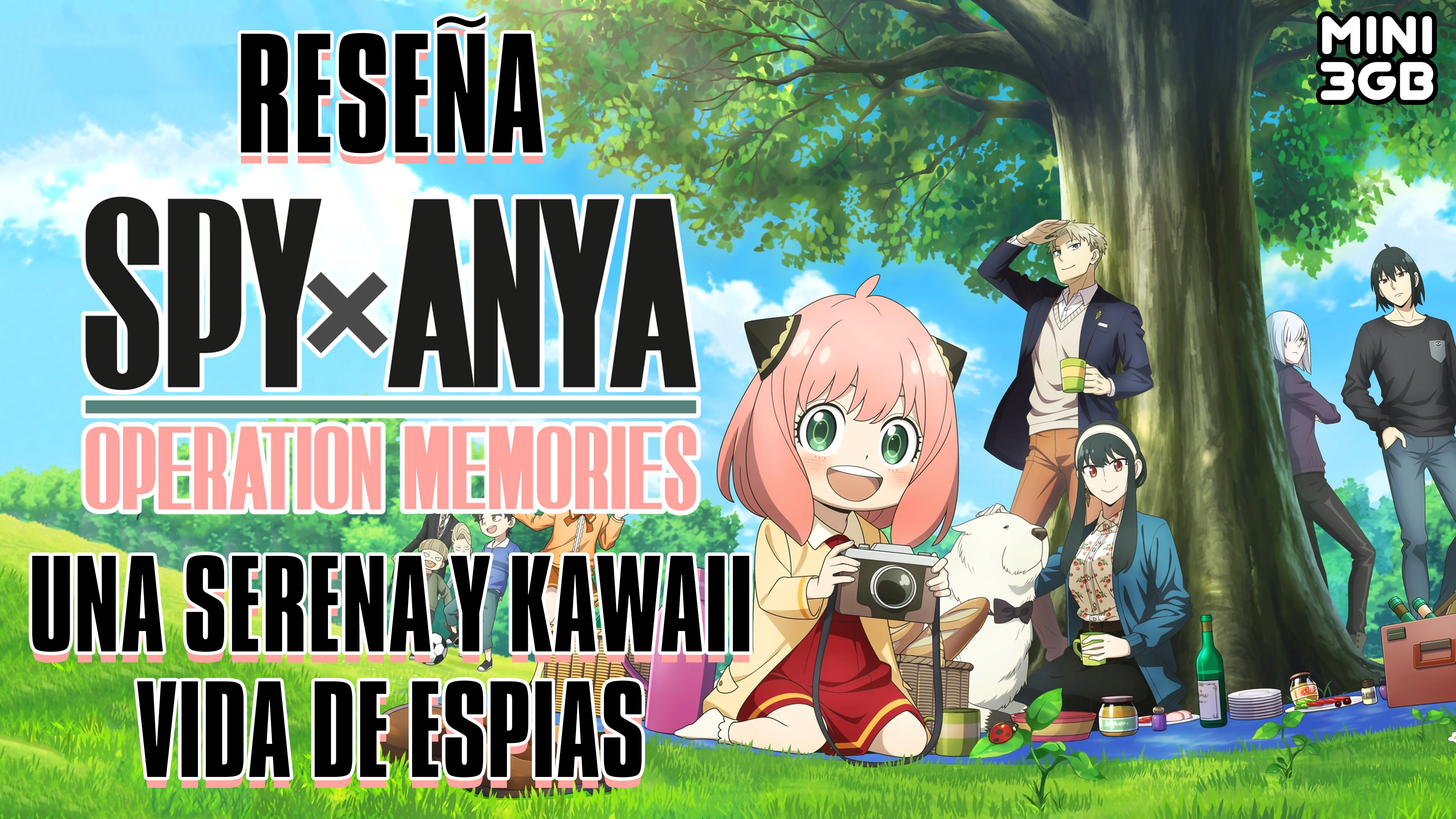 Mini Reseña SPY×ANYA: Operation Memories – Sana Diversión en Familia Postiza